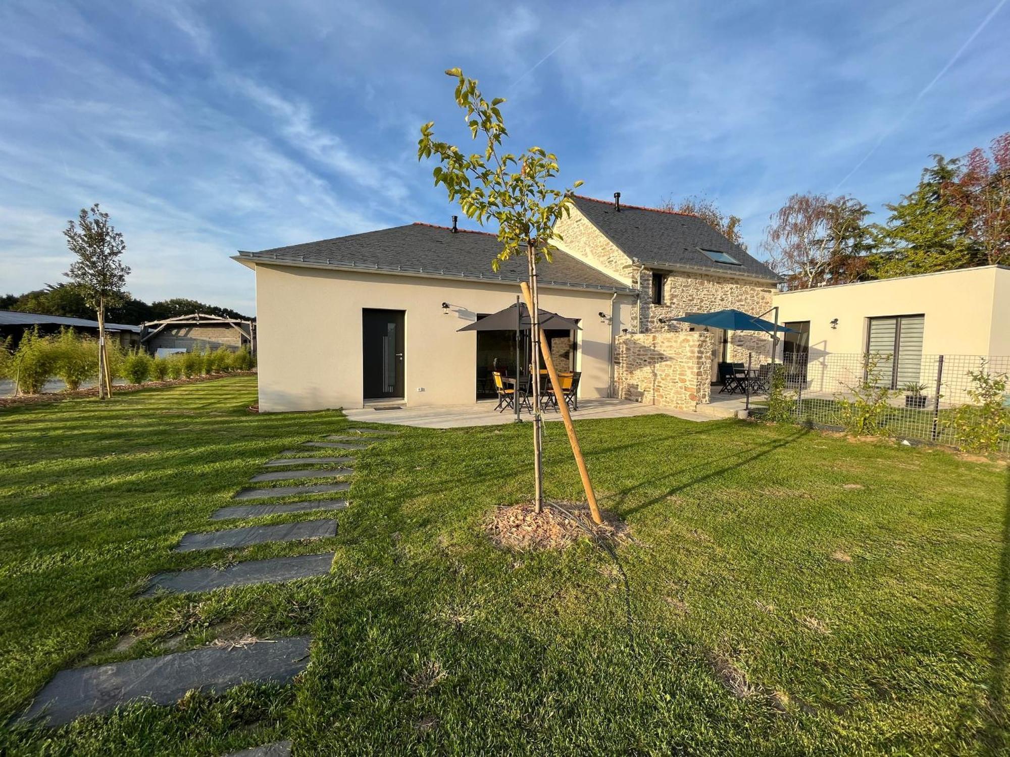 Gite Familial Renove, Proche Canal, Terrasse, Jardin, Et Verger Commun, A 20 Km De Nantes - Fr-1-306-1262 Nort-sur-Erdre  Buitenkant foto
